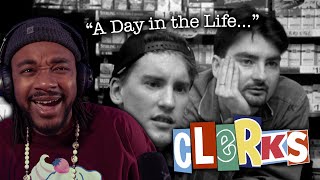 Filmmaker reacts to Clerks 1994 for the FIRST TIME [upl. by Htebirol]