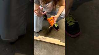 How To Scrap Pallet Wood CoatKeyTool Holder🧥🔑🛠️scrapwood woodworking diyhomedecor shorts [upl. by Llesig]