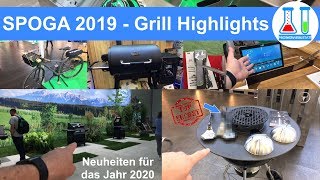 GrillBBQ Messe Spoga 2019 Neuheiten für 2020 von Rösle Napoleon Broil King amp Co  deutsch [upl. by Ellora]