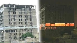 Control demolition of 11storey building in Chennai [upl. by Atinob]