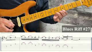 Riff 27  101 Blues Riffs and Solos in Open G Tuning [upl. by Broeder]