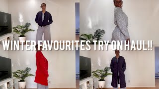 WINTER FAVOURITES TRY ON HAUL [upl. by Cawley]