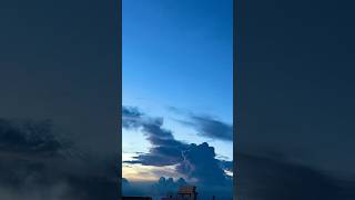 Clouds ☁️☁️☁️ clouds cloudscape cloudlapse timelapse [upl. by Zurc]