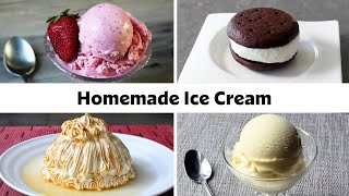 8 Indulgent Homemade Ice Cream Recipes [upl. by Leba]