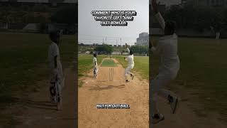 Comment your favorite 🤩left arm fast bowler 💥 naveenjk02 viral viralshort [upl. by Nanek801]