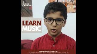 Learn Indian Classical Music  Presentation by Akshaj Mishra musicclass musicclasses [upl. by Ninerb]