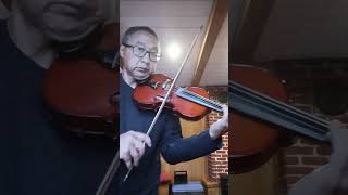 Campagnoli Violin Method Progressive Studies No 130 [upl. by Aidin776]