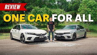 Honda Civic eHEV RS Hybrid review  One car to do it all  AutoBuzz [upl. by Laurinda]