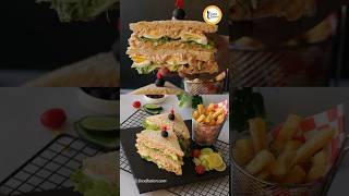 Chicken Mayo Sandwich Recipe by Food Fusion [upl. by Eugaet]