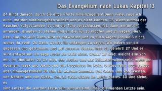 Das Evangelium nach Lukas Kapitel 13 [upl. by Dorthea]