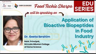 Session 12  Application of Bioactive Biopeptides in Food Industry [upl. by Rome]