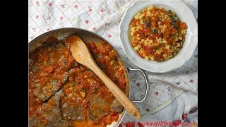 Steak Pizzaiola with Pasta  Rossellas Cooking with Nonna [upl. by Imij980]