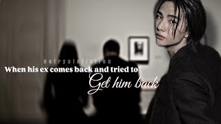 Hyunjin FF when his ex comes back and tries to get him back EP3  Hyunjin cold husband ff [upl. by Mcbride]