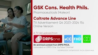 Caltrate Advance Line TV Ad Q4 20232024 15s Philippines Online Version BCCHDST [upl. by Iznekcam826]