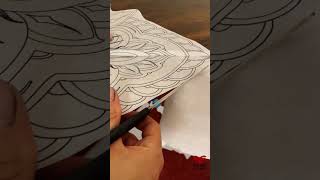 Ornamental tattoo stencil design [upl. by Avon]