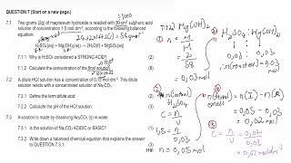 ACIDS amp BASES EP 05  TITRATION CALCULATIONS  GRADE 12 [upl. by Deana]