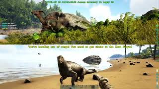 🦖 ARK Survival Evolved  Hunting Dinosaurs amp Adding onto Our Thatch Hut Pt 1🔥 [upl. by Gorden984]