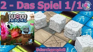 Cyrils Brettspiele  Quodd Heroes S204E02  ein kurzes Solo [upl. by Jacobba]