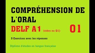 DELF A1  Compréhension de loral no 1 [upl. by Conn]