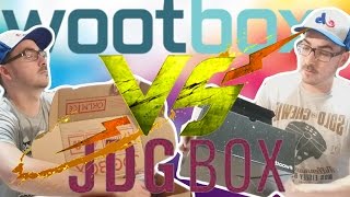 Unboxing JDG BOX contre WOOTBOX Décembre 2016 [upl. by Iturk]