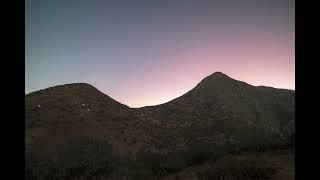 Timelapse Cerro Manquehue [upl. by Esorrebma21]