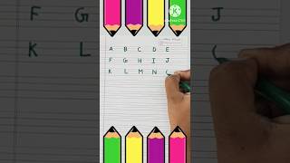 Alphabets for kids alphabet writing  a to z abcdefghaaru mantru shorts youtube shorts a abc [upl. by Akimyt212]