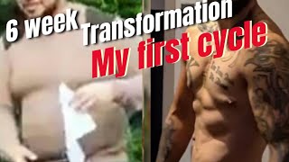 My First Cycle Week 6 transformation Testosterone Cypionate and Anavar Side effects addressed 💪💉😡😈 [upl. by Siradal]