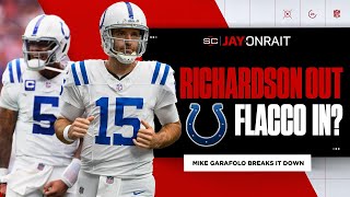 Why are Colts switching from Richardson to Flacco [upl. by Aneras206]