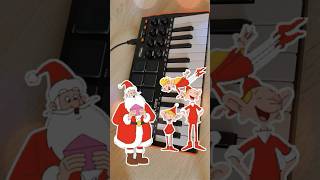 Weihnachtsmann amp Co KG Intro Song 🎅🏼🎄✨ musiccover 🎹🎶 christmas piano keyboard cover [upl. by Mutat]