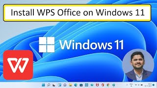 How to install WPS Office on Windows 11 [upl. by Pilif78]