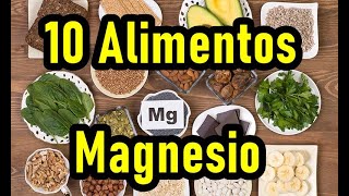 10 Alimentos ricos en Magnesio que debes incluir en tu dieta [upl. by Ecnesse439]