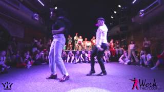 Werk The Floor  Semi Finals Mounia vs Gangster [upl. by Ortrud]