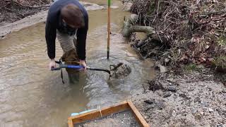 It Was Not What We Expected Exploring a New Creek  Shark Tooth Hunting [upl. by Bidget253]