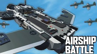 Avengers Helicarrier FLYING AIRCRAFT CARRIER MAP Ravenfield Early Access Gameplay [upl. by Tolmann]