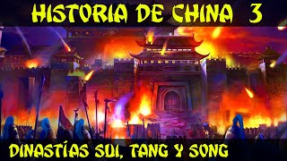 Historia de CHINA 3 Era Imperial  Dinastías Sui Tang Song y la invasión mongola Documental [upl. by Angelika]