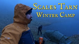 Scales Tarn Wild Camp  Blencathra Summit  4 Wainwrights [upl. by Mad]