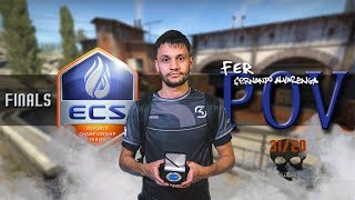 CSGO POV SKfer vs FaZe  3120 inferno  ECS Season 3 Finals [upl. by Ihab]