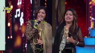 MMAwards 2015  Nooran Sisters MMA Moment Special  Radio Mirchi [upl. by Eylk]