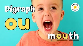 Digraph ou Words  Phonics Lesson for Kids [upl. by Llerruj]