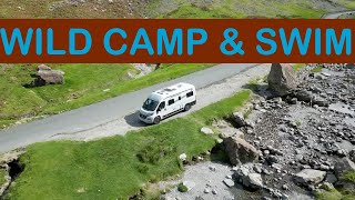 Etrusco Campervan trip  Wild swim in the Lake District [upl. by Ylil]