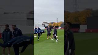 Ruud van Nistelrooy amp Manchester United training session manchesterunited [upl. by Jenna747]