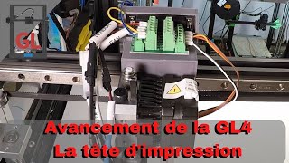 GL4  Avancement de la tête dimpression [upl. by Stacy]