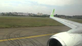 WEBJET 737800  Pouso em Guarulhos [upl. by Magbie]