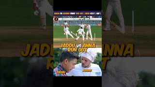 Ashwin and Jadeja Funny Run Out 😅 India Score 4217 🔥 Day 2 Test 1 shorts indvseng [upl. by Rehpotisrhc717]