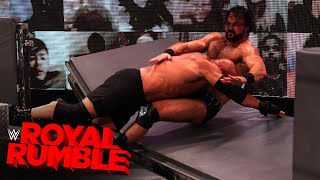 Goldberg VS Drew McIntyre WWE Extreme Rule Match Highlights [upl. by Itsirc]