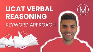 UCAT Verbal Reasoning  Keyword Approach  Medic Mind [upl. by Anneehs]