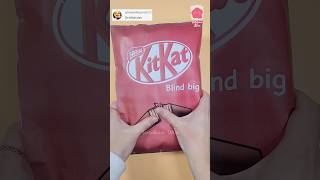 Kitkat blind bag 킷캣 블라인드백 kitkat blindbag papercraft 종이놀이 킷캣 paperdiy asmr squishy unboxing [upl. by Ursi]