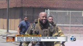 Mario Willis convicted in arson death resentenced [upl. by Moser]