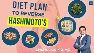 Food Plan to Reverse Hashimotos which foods to eat to heal your thyroid Hashimotos diet plan [upl. by Farhsa]