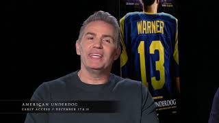 American Underdog Trailer  With Kurt Warner amp Zachary Levi Intro [upl. by Lledal469]